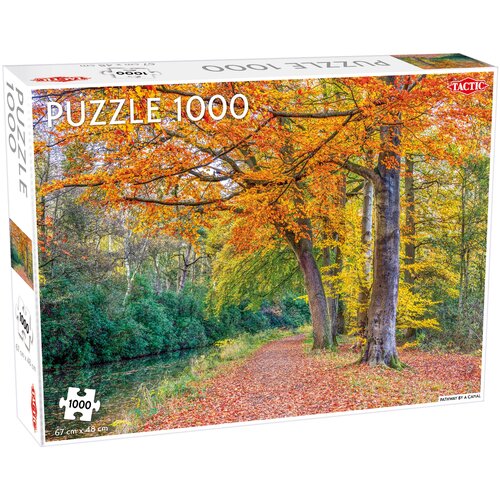 Puzzle TACTIC Lovers Pathway by a Canal 56238 (1000 elementów)