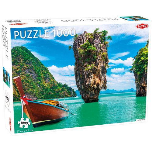 Puzzle TACTIC Lovers Exotic Beach 56622 (1000 elementów)