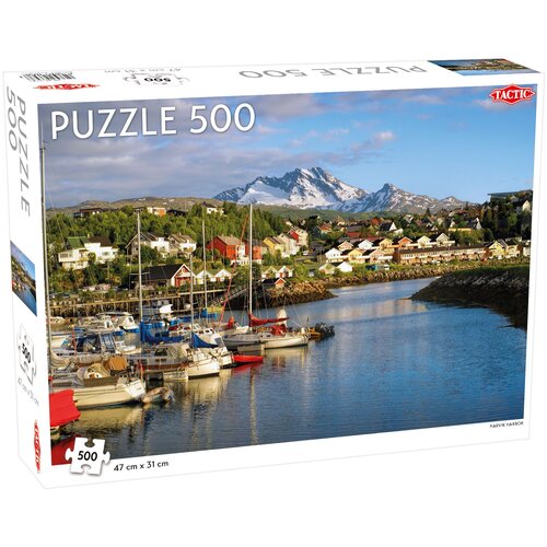 Puzzle TACTIC Lovers Narvik Harbor 56643 (500 elementów)