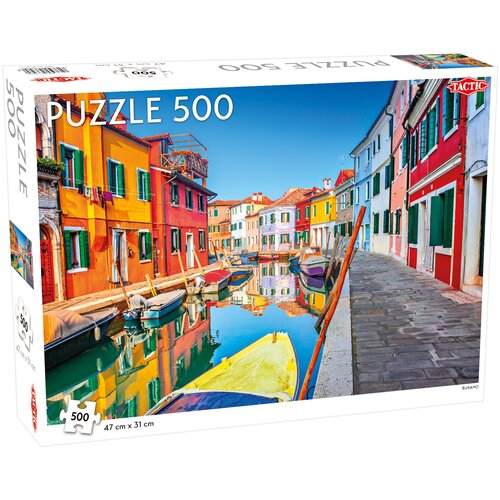 Puzzle TACTIC Lovers Burano 56658 (500 elementów)