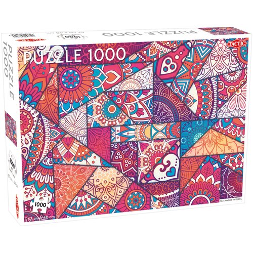 Puzzle TACTIC Lovers Patchwork Patterns 56631 (1000 elementów)