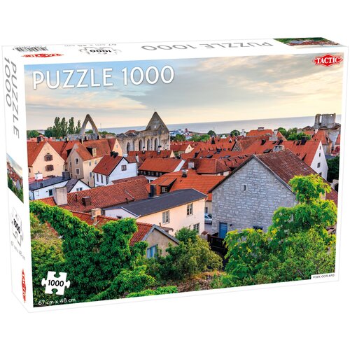 Puzzle TACTIC Lovers Visby Gotland 56679 (1000 elementów)