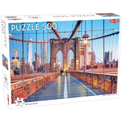 Puzzle TACTIC Lovers Brooklyn Bridge New York 58288 (500 elementów)