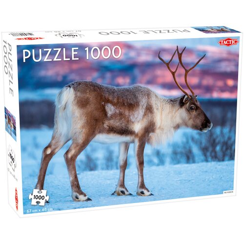 Puzzle TACTIC Lovers Reindeer 58668 (1000 elementów)