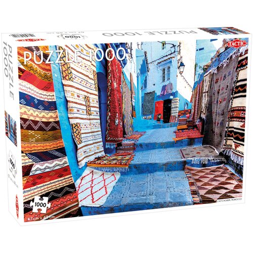 Puzzle TACTIC Lovers Chefchaouen Morocco 56753 (1000 elementów)