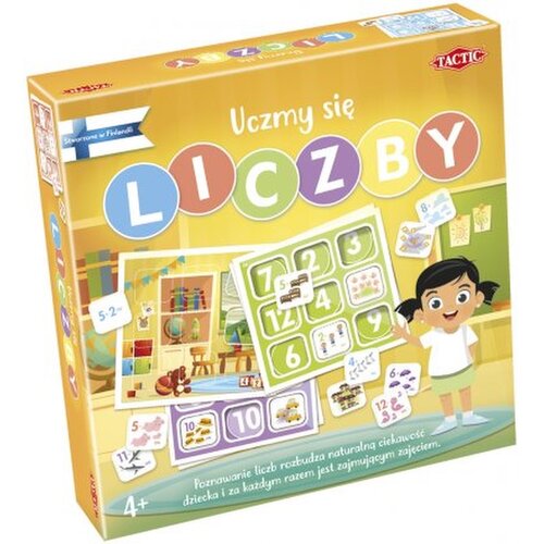 Gra edukacyjna TACTIC Uczmy się Liczby 58224