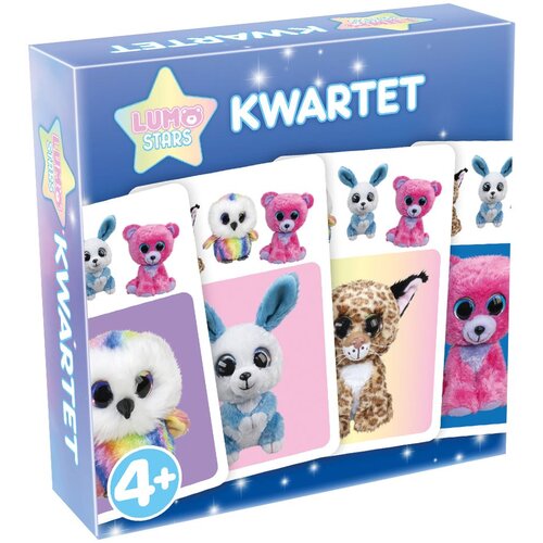 Gra karciana TACTIC Lumo Stars Kwartet 56703