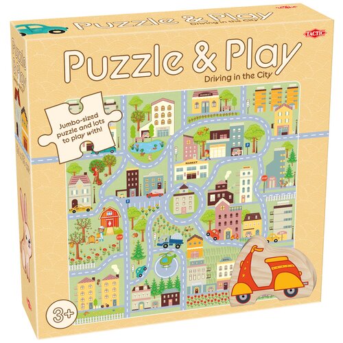Gra planszowa TACTIC Moje pierwsze puzzle Miejska przygoda 59354