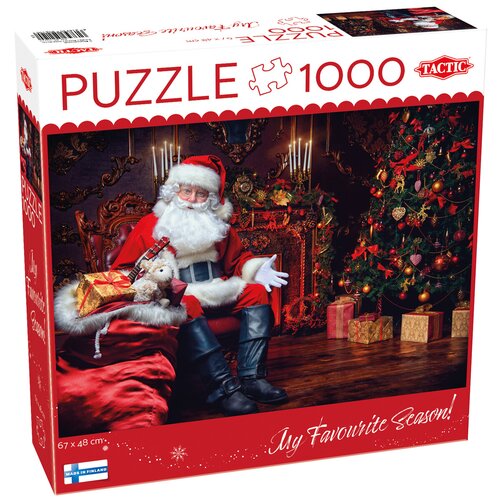Puzzle TACTIC Lovers Santas Surprise 59605 (1000 elementów)