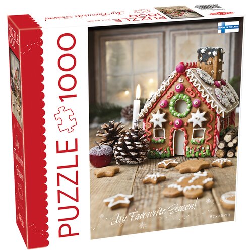 Puzzle TACTIC Lovers Gingerbread House 59607 (1000 elementów)