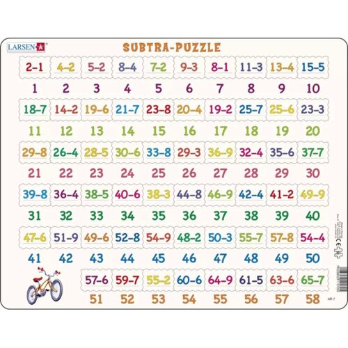 Układanka LARSEN Maxi Subtra LA-AR7 (58 elementów)