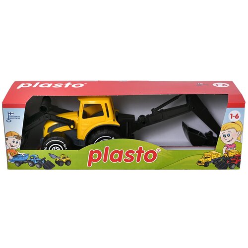Traktor PLASTO Koparka z ładowarką