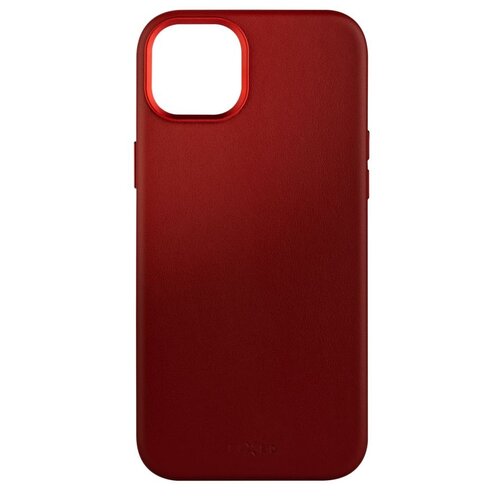 Etui FIXED MagLeather MagSafe do Apple iPhone 15 Czerwony