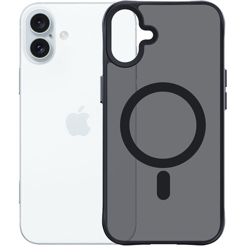 Etui XLINE MagSystem Smoke Guardx do Apple iPhone 16 Plus Czarny transparentny