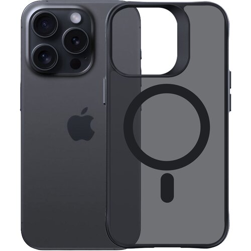 Etui XLINE MagSystem Smoke Guardx do Apple iPhone 16 Pro Max Czarny transparentny