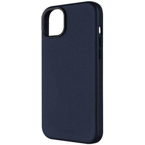 Etui FIXED MagLeather MagSafe do Apple iPhone 15 Niebieski