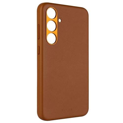 Etui FIXED MagLeather do Samsung Galaxy S24 Brązowy