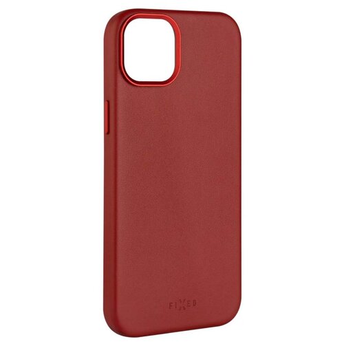 Etui FIXED MagLeather MagSafe do Apple iPhone 16 Czerwony