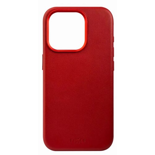 Etui FIXED MagLeather MagSafe do Apple iPhone 15 Pro Czerwony