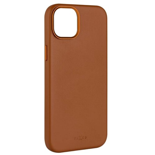 Etui FIXED MagLeather MagSafe do Apple iPhone 15 Plus Brązowy