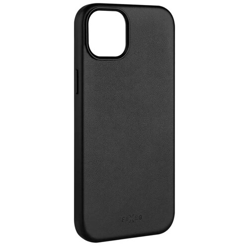 Etui FIXED MagLeather MagSafe do Apple iPhone 16 Czarny