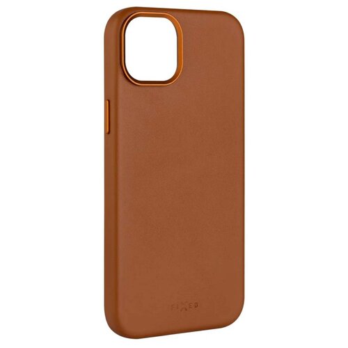 Etui FIXED MagLeather MagSafe do Apple iPhone 16 Plus Brązowy