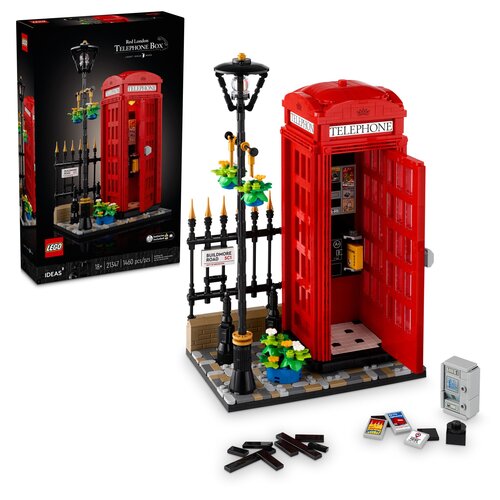LEGO 21347 IDEAS Czerwona londyńska budka telefoniczna