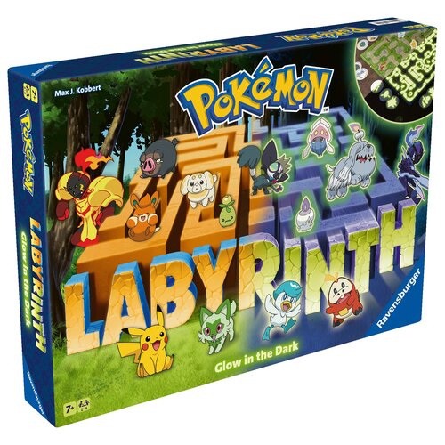 Gra planszowa RAVENSBURGER Labyrinth Pokemon świecący w ciemności 22839