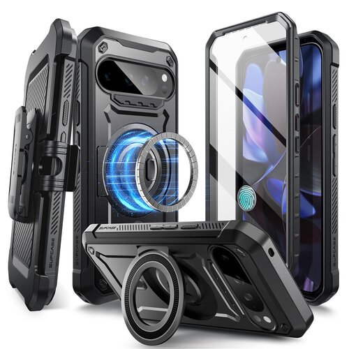 Etui SUPCASE UB Pro Mag Magsafe do Google Pixel 9/9 Pro Czarny