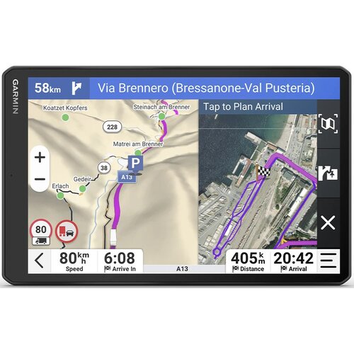 Nawigacja do ciężarówki GARMIN Dezl LGV820 8" Europa/Polska Sterowanie głosem/Satelitarna