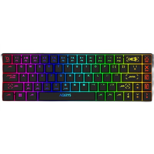 Klawiatura AQIRYS Mira 65% Czarny