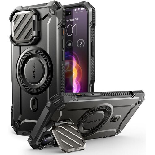 Etui SUPCASE UB XT Mag Magsafe do Apple iPhone 16 Czarny