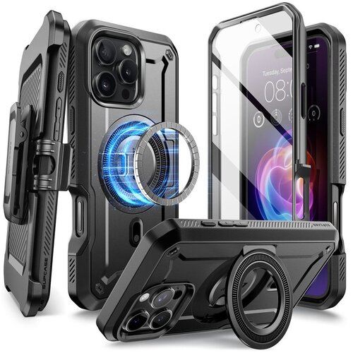 Etui SUPCASE UB Pro Mag Magsafe do Apple iPhone 16 Pro Czarny