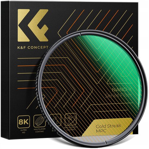 Filtr K&F CONCEPT KF01.2108 Gold Streak 67 mm