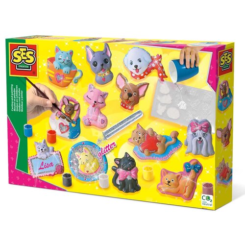 Zestaw kreatywny SES Creative Koty i psy 01154