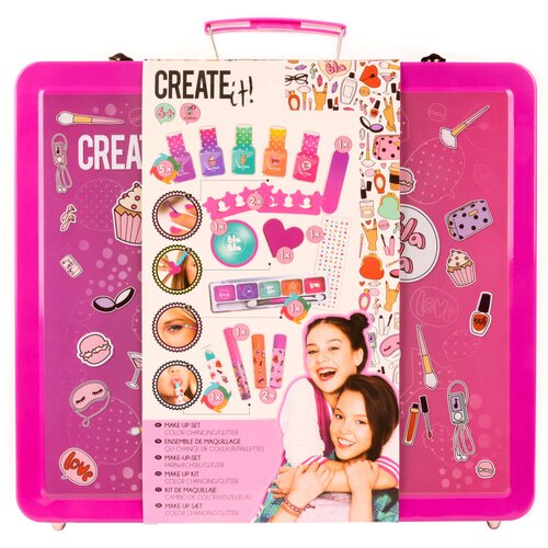 Zabawka zestaw do makijażu CREATE IT! Make-Up Mega walizka 84138