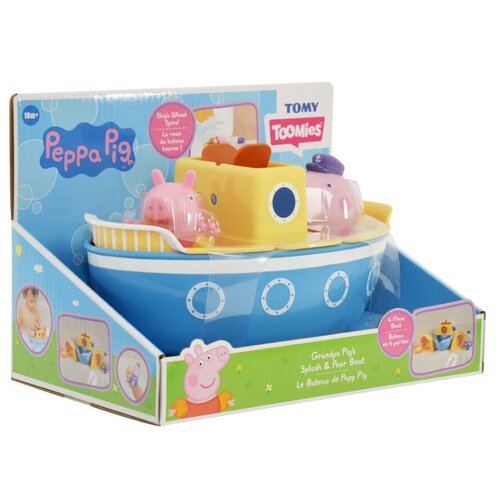 Zabawka do kąpieli TOMY Świnka Peppa Łódź E73414