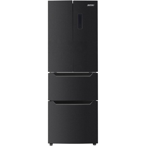 Lodówka MPM-351-SBF-07 3D No Frost 186cm Ciemny Inox