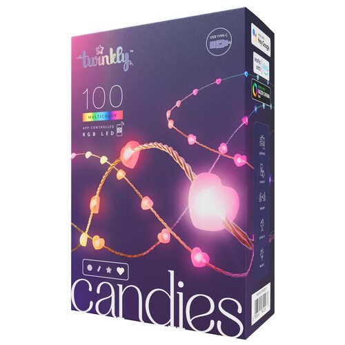 Lampki LED TWINKLY TWKH200RGB-G