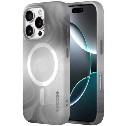 Etui INCASE Halo Case MagSafe do Apple iPhone 16 Pro Szary