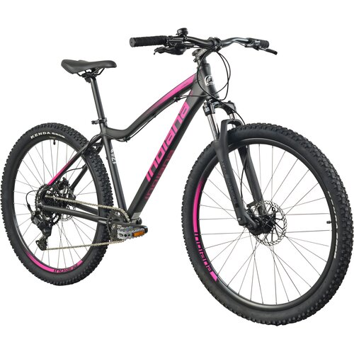 Rower górski MTB INDIANA X-Pulser 3.7 D17 27.5 cala damski Czarno-fuksjowy