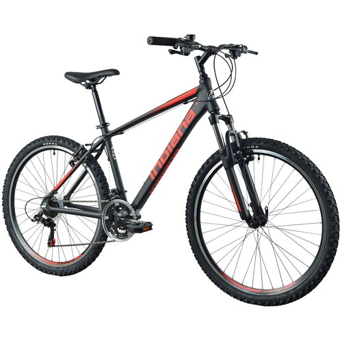 Rower górski MTB INDIANA X-Pulser 1.6 M19 26 cali męski Czarno-czerwony