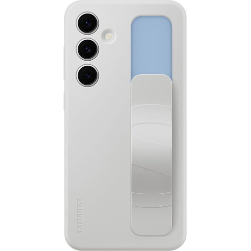 Etui SAMSUNG Standing Grip do Galaxy S24 FE Szary EF-GS721CJEGWW