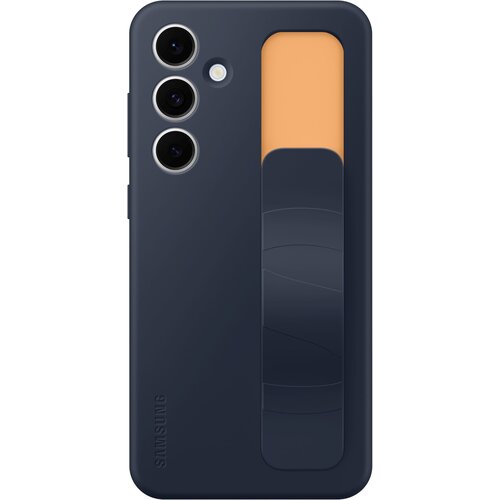 Etui SAMSUNG Standing Grip do Galaxy S24 FE Niebiesko-Czarny EF-GS721CNEGWW