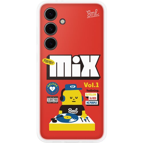 Etui SAMSUNG Flipsuit Case do Samsung Galaxy S24 FE Czerwony EF-MS721CREGWW