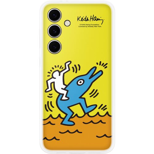 Etui SAMSUNG Flipsuit Case do Samsung Galaxy S24 FE Żółty EF-MS721CYEGWW