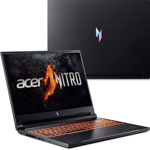 Laptop ACER Nitro V 16 ANV16-41 16" IPS 165Hz R5-8645HS 16GB RAM 512GB SSD GeForce RTX4050 DLSS 3