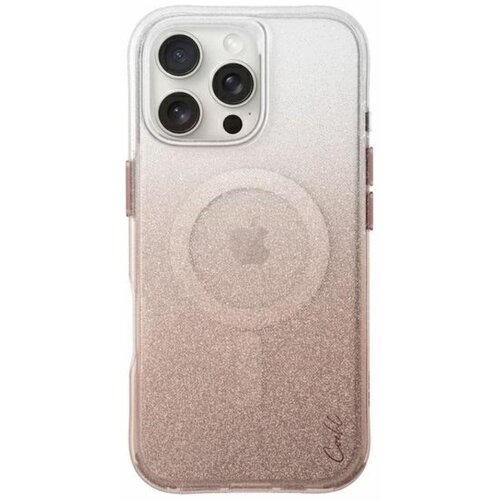 Etui UNIQ Coehl Lumino do Apple iPhone 16 Pro Max Złoto-różowy
