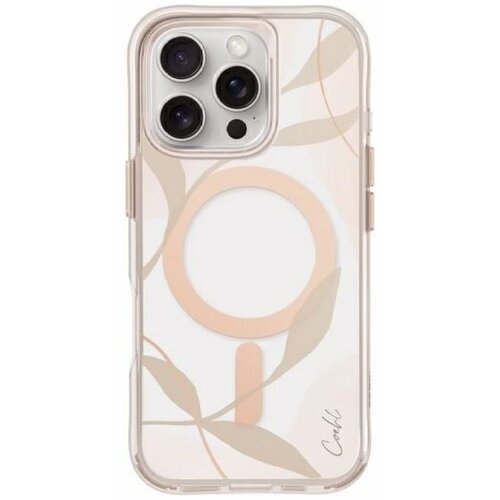 Etui UNIQ Coehl Verdure do Apple iPhone 16 Pro Różowy