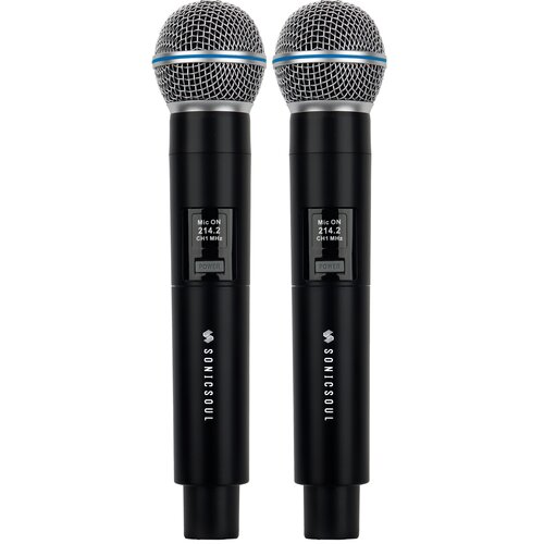Mikrofon SONICSOUL DM-582 (2 szt.)